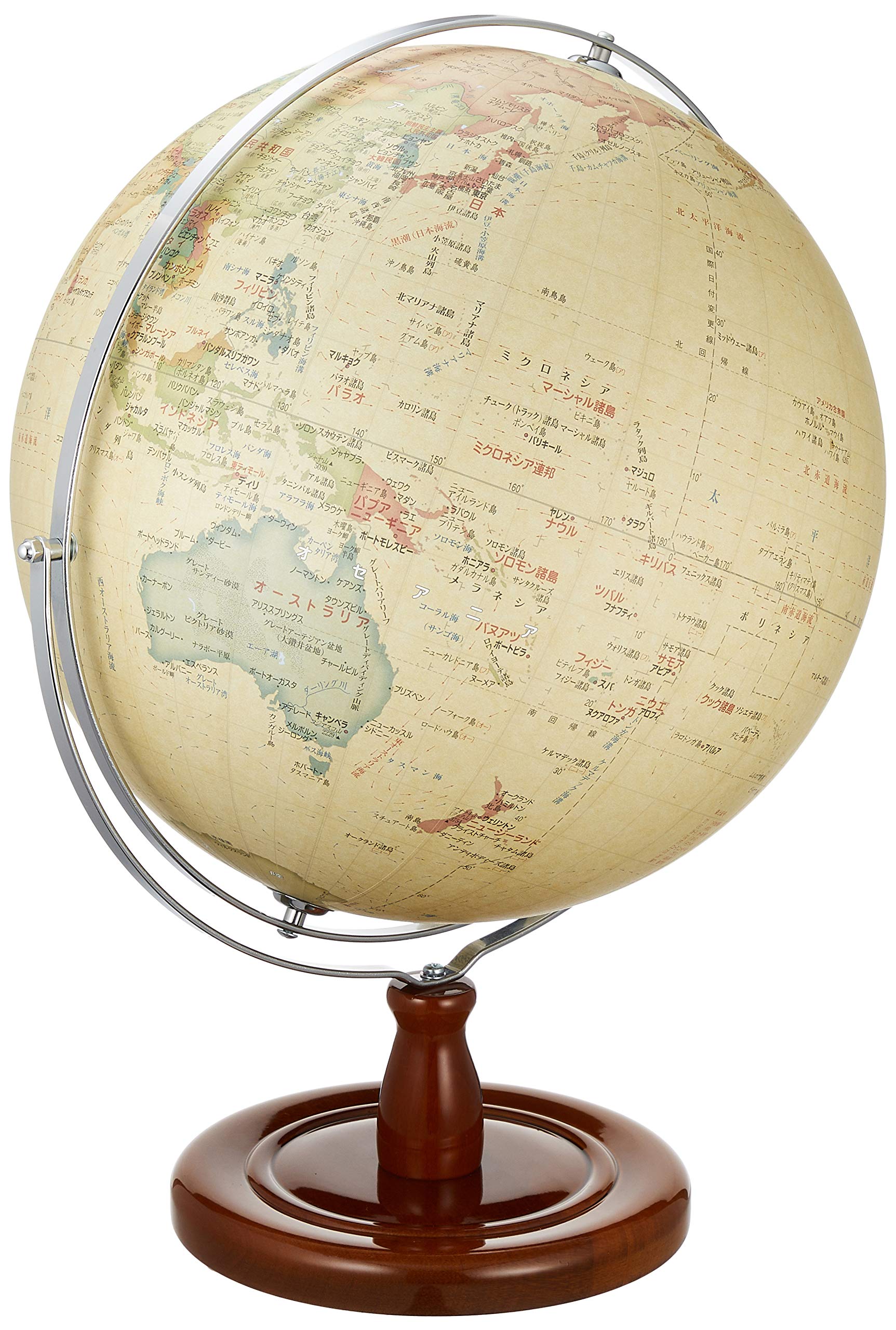 Amazon | 昭和カートン 地球儀 CBWR32 アンティーク 32cm